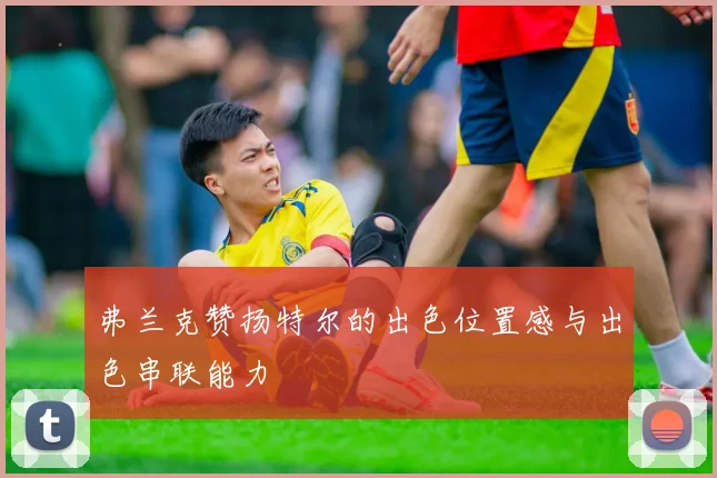 弗兰克赞扬特尔的出色位置感与出色串联能力